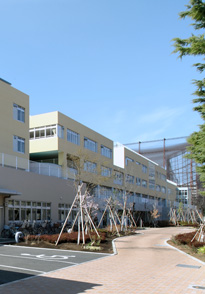 photo:Roka Elementary School, Roka Junior High School, Hachimanyama Nursery School in Setagaya City