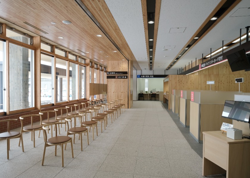 網走市新庁舎建設 待合スペース