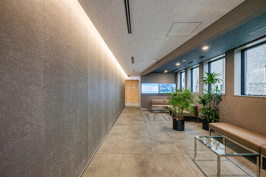 ダイダン株式会社新潟支店 - エントランスホール（什器入）