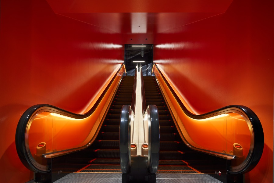 原宿クエスト - エスカレーター