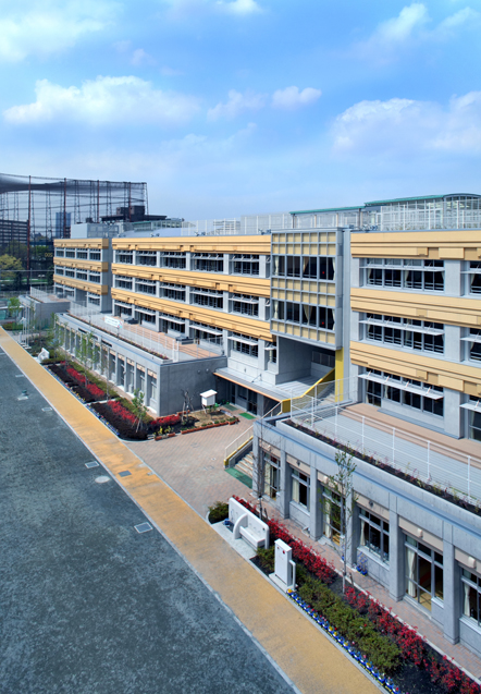 photo:世田谷区立 芦花小学校 芦花中学校 八幡山保育園