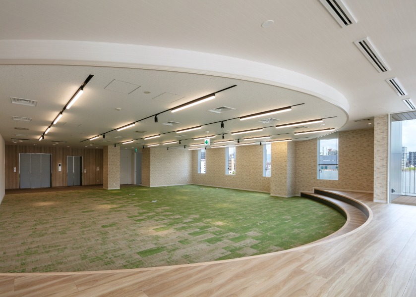 ソルコム皆実町ビル　6Fラウンジ