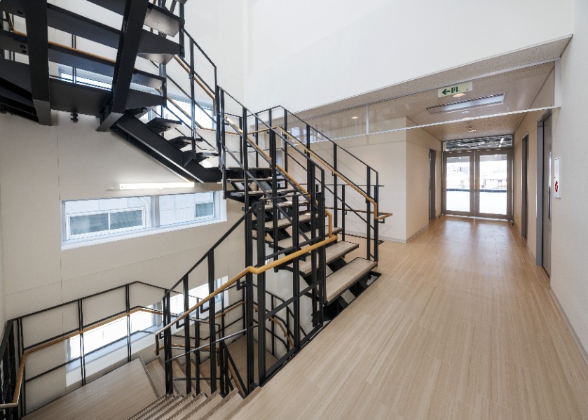 戸田艇庫 階段室