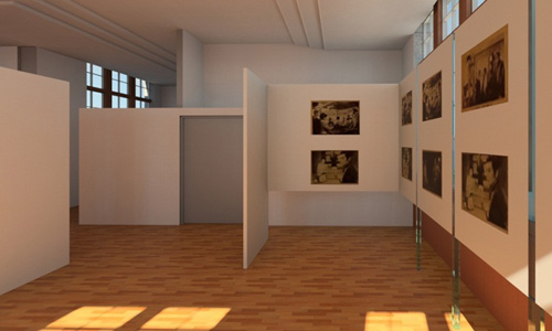 画像2 田中絹代ぶんか館3Dモデル