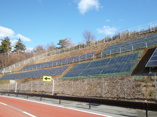 シート型太陽電池写真