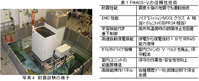 FMACS-Ⅴの信頼性技術