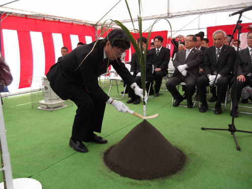 安全祈願祭の様子