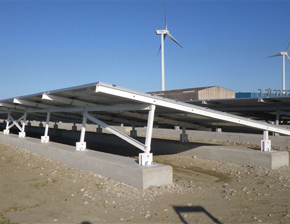 図2 太陽光電池アレイ用FRP架台