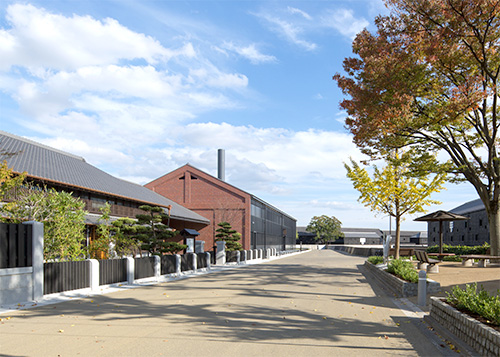写真:半田運河周辺地区 撮影:エスエス名古屋支店