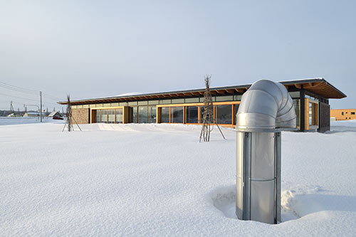 写真：積雪風景