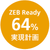 ZEB Ready64%実現計画