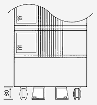 図：床固定金具