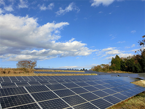 図：小美玉太陽光発電所（仮称）（1.1MW）