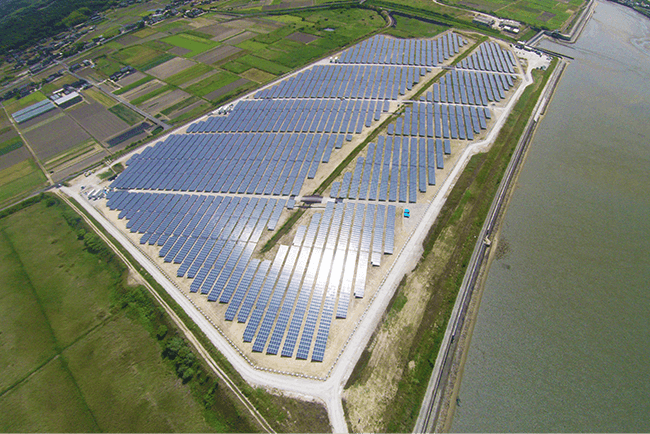 山口秋穂ソーラー発電所（山口県）