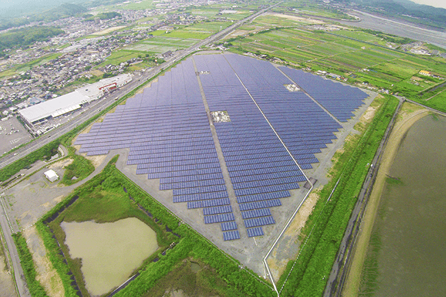 下関千鳥浜ソーラー発電所（山口県）